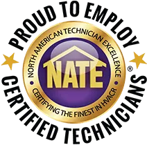 For your Air Conditioner repair in Chantilly VA, trust a NATE certified contractor.